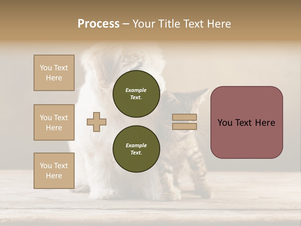 Purebred Relationship Puppy PowerPoint Template