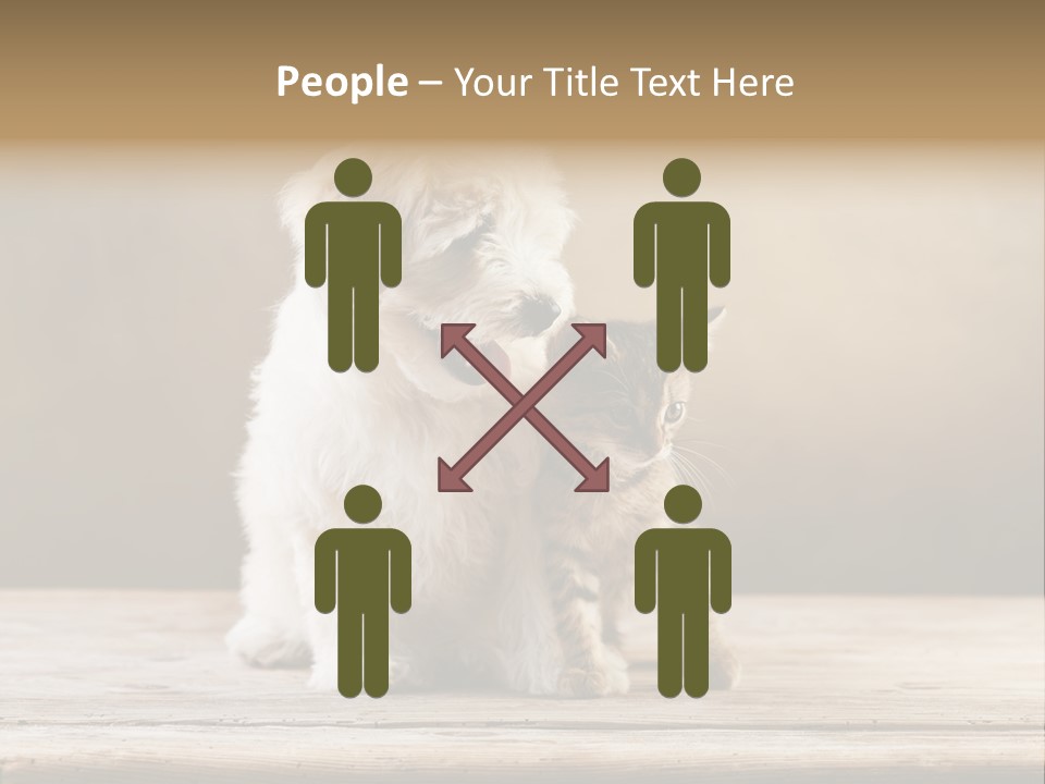 Purebred Relationship Puppy PowerPoint Template