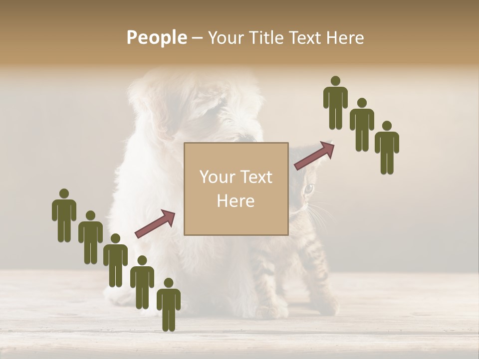 Purebred Relationship Puppy PowerPoint Template