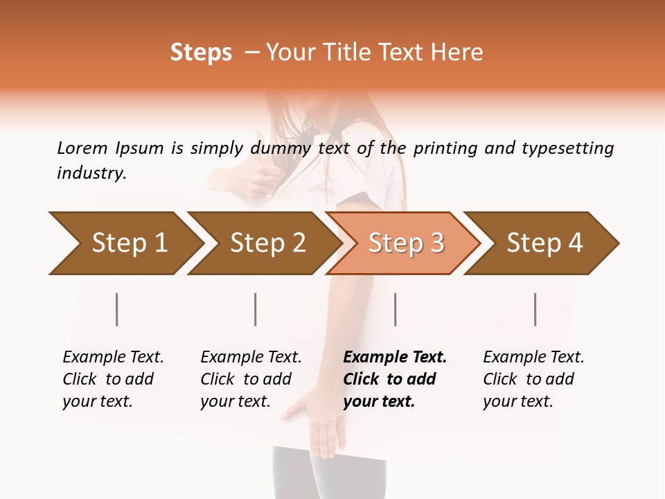 Isolated Empty Cute PowerPoint Template