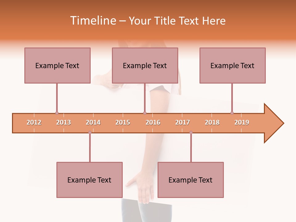 Isolated Empty Cute PowerPoint Template