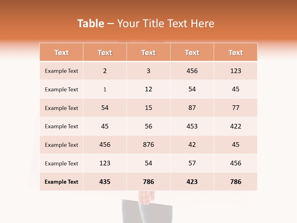Isolated Empty Cute PowerPoint Template