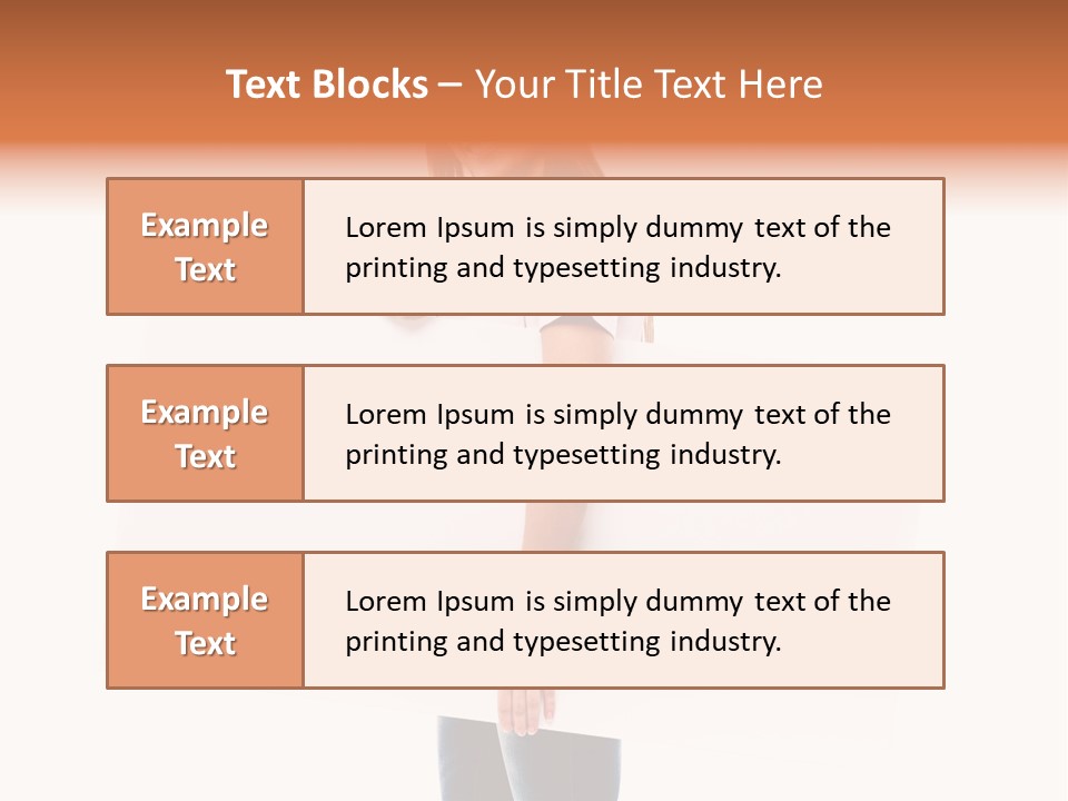 Isolated Empty Cute PowerPoint Template