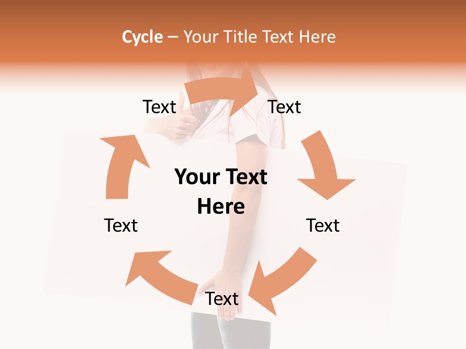 Isolated Empty Cute PowerPoint Template