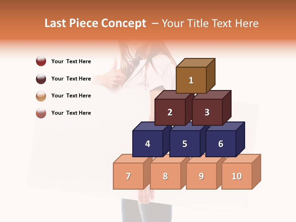 Isolated Empty Cute PowerPoint Template