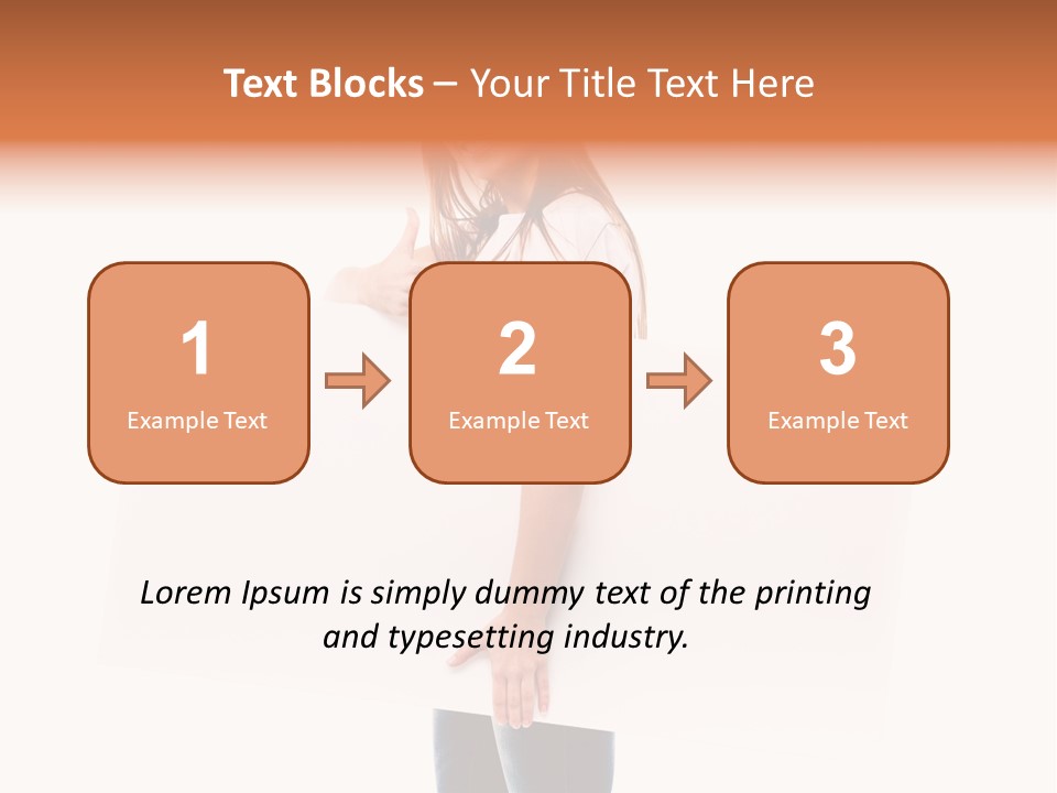 Isolated Empty Cute PowerPoint Template