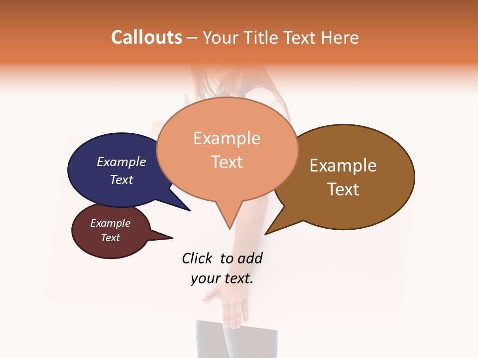 Isolated Empty Cute PowerPoint Template