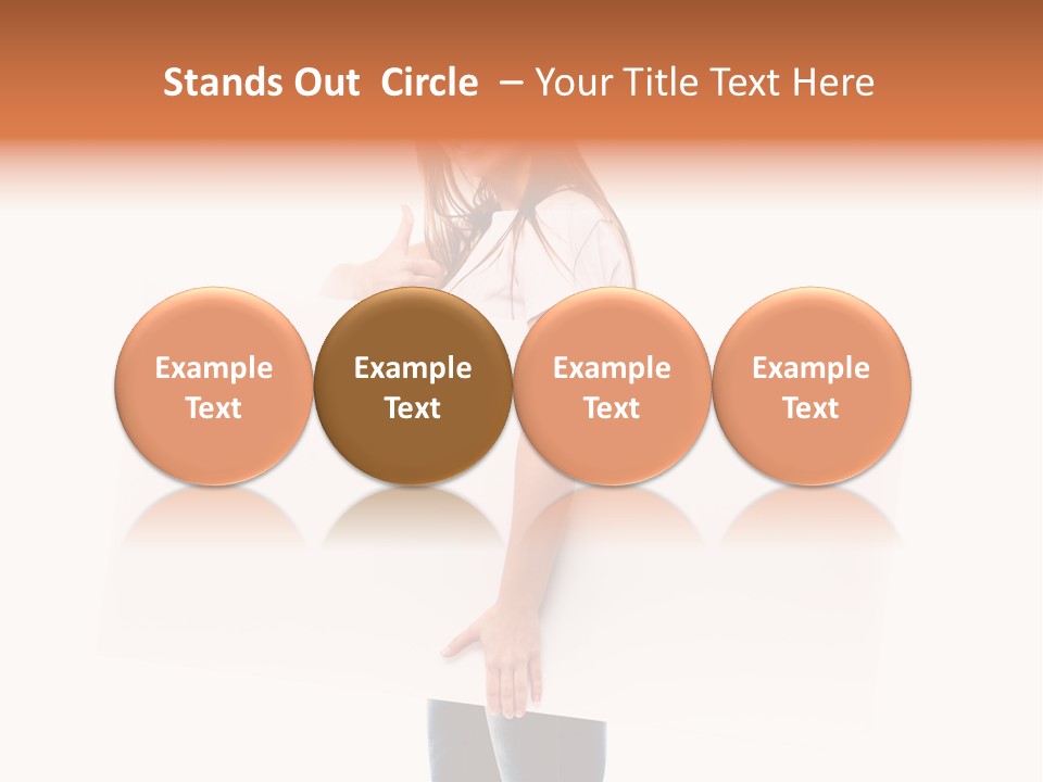 Isolated Empty Cute PowerPoint Template