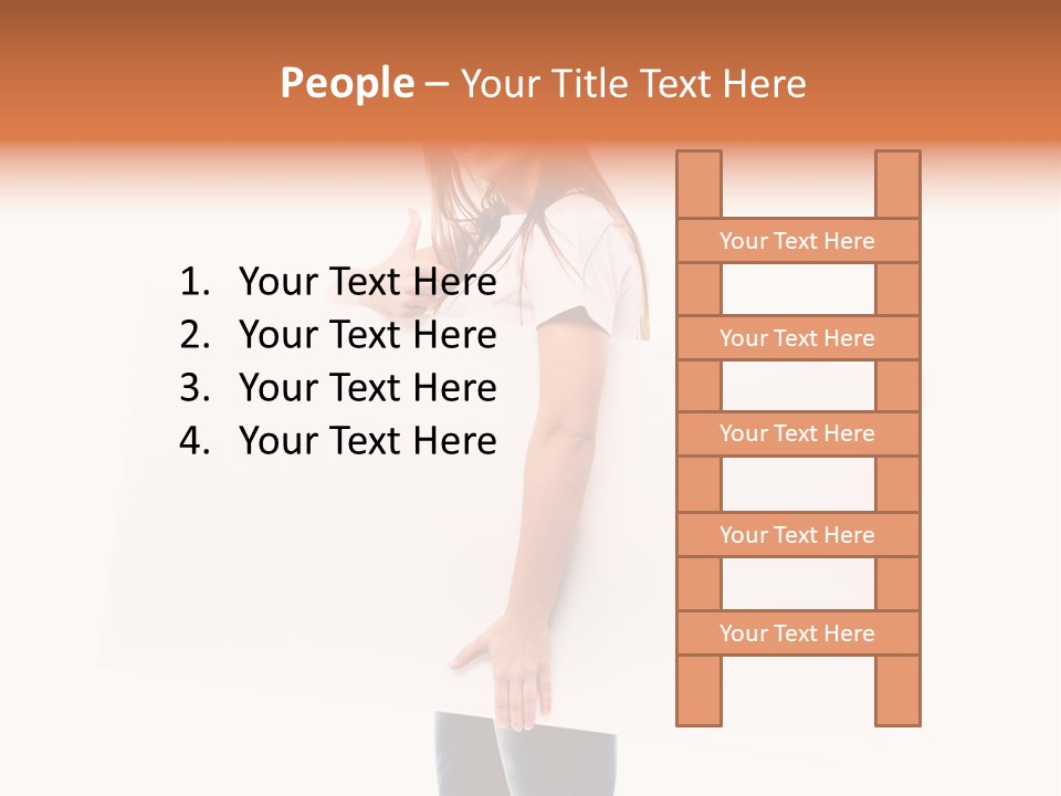 Isolated Empty Cute PowerPoint Template