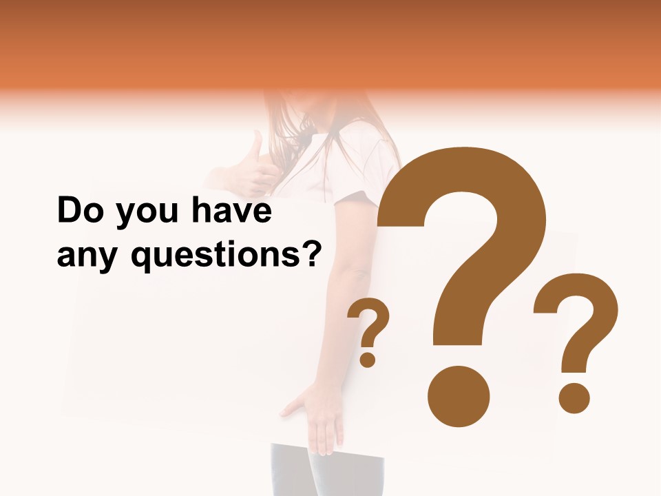 Isolated Empty Cute PowerPoint Template