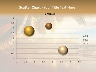 Blue Dawn Tree PowerPoint Template