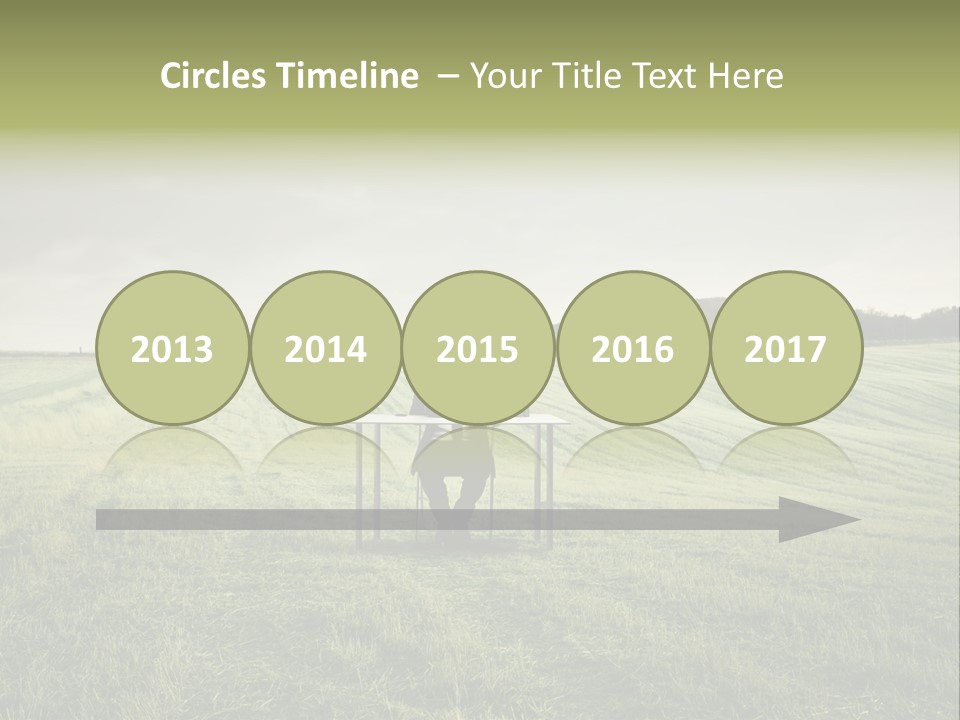 Caucasian Voyage Technology PowerPoint Template