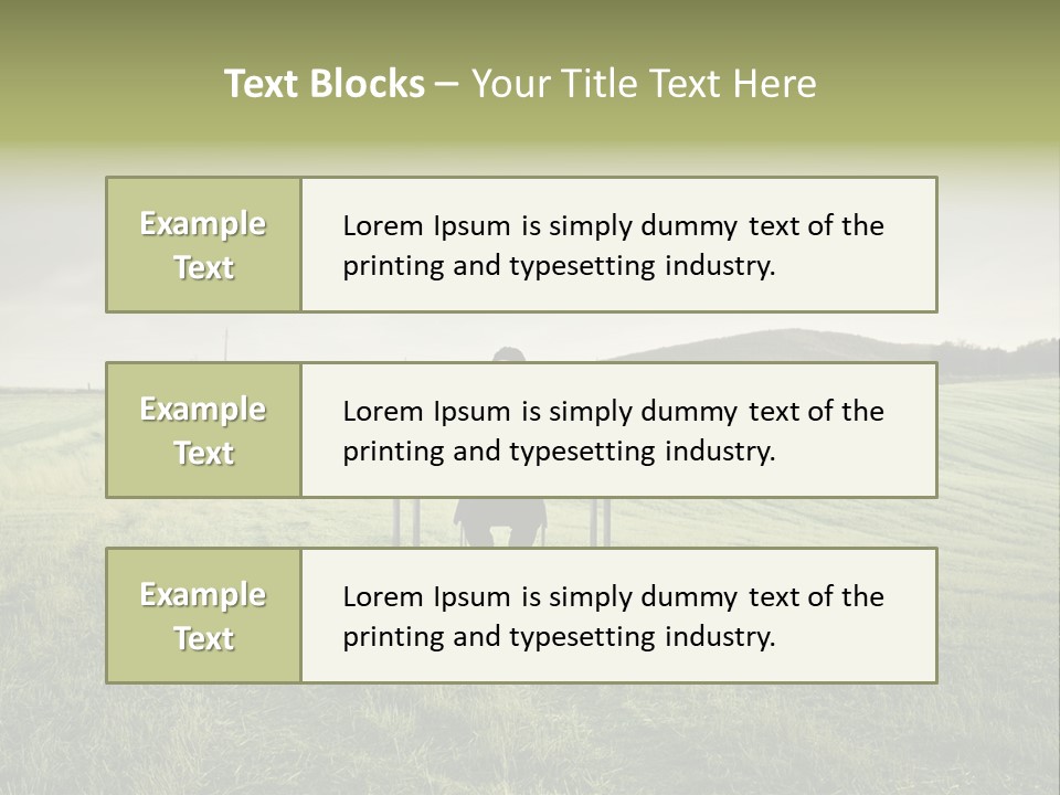 Caucasian Voyage Technology PowerPoint Template