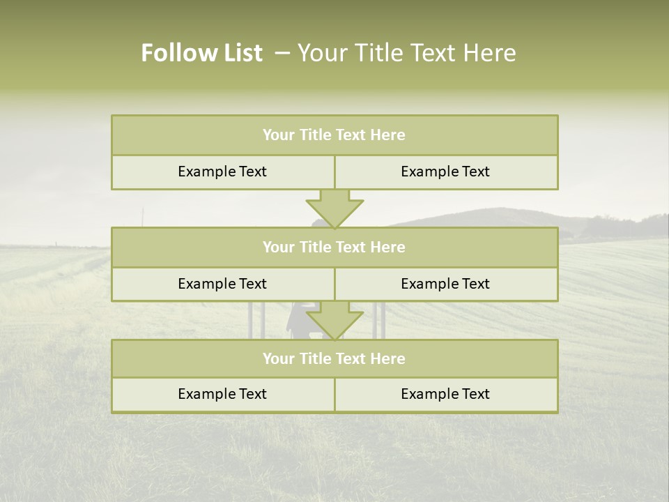 Caucasian Voyage Technology PowerPoint Template