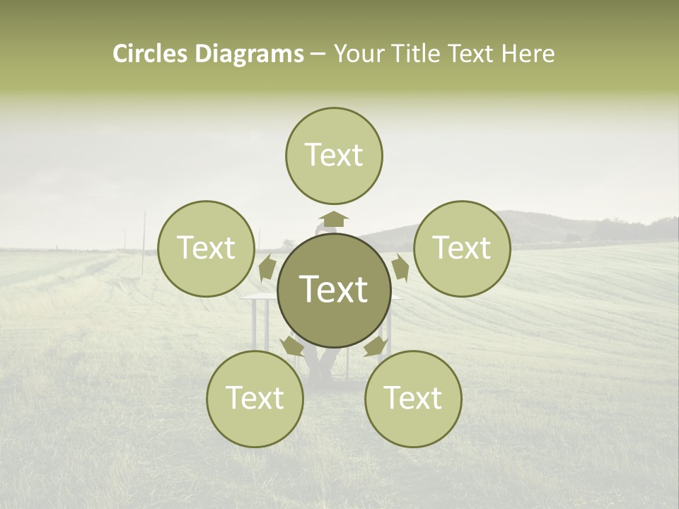 Caucasian Voyage Technology PowerPoint Template