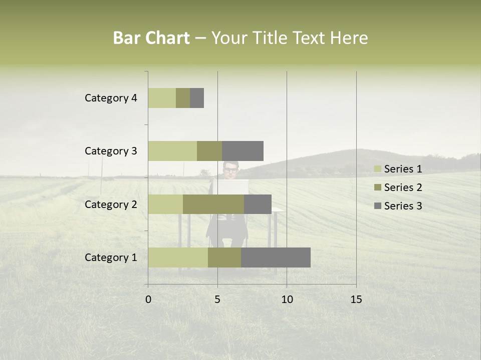 Caucasian Voyage Technology PowerPoint Template
