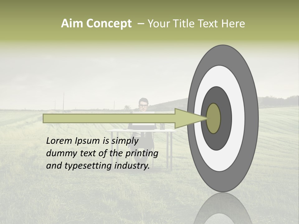 Caucasian Voyage Technology PowerPoint Template