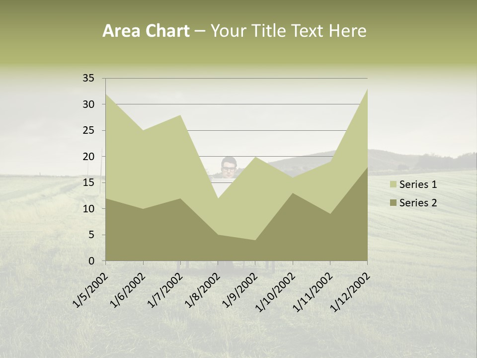 Caucasian Voyage Technology PowerPoint Template