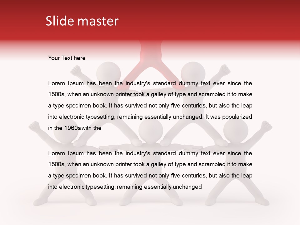 Work Guy Pretty PowerPoint Template