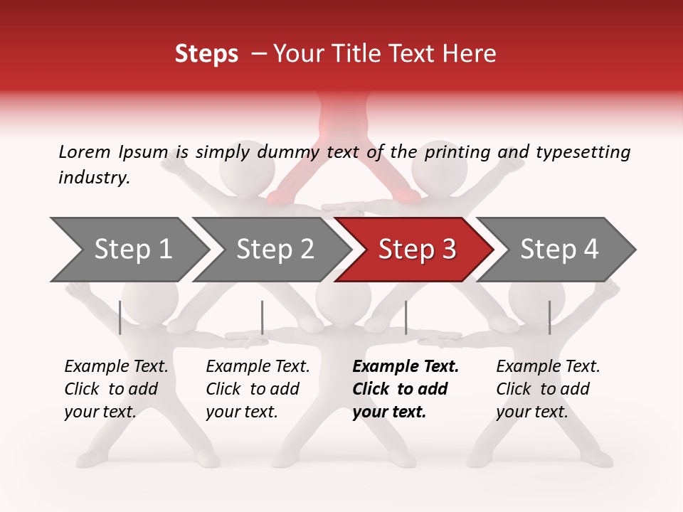 Work Guy Pretty PowerPoint Template