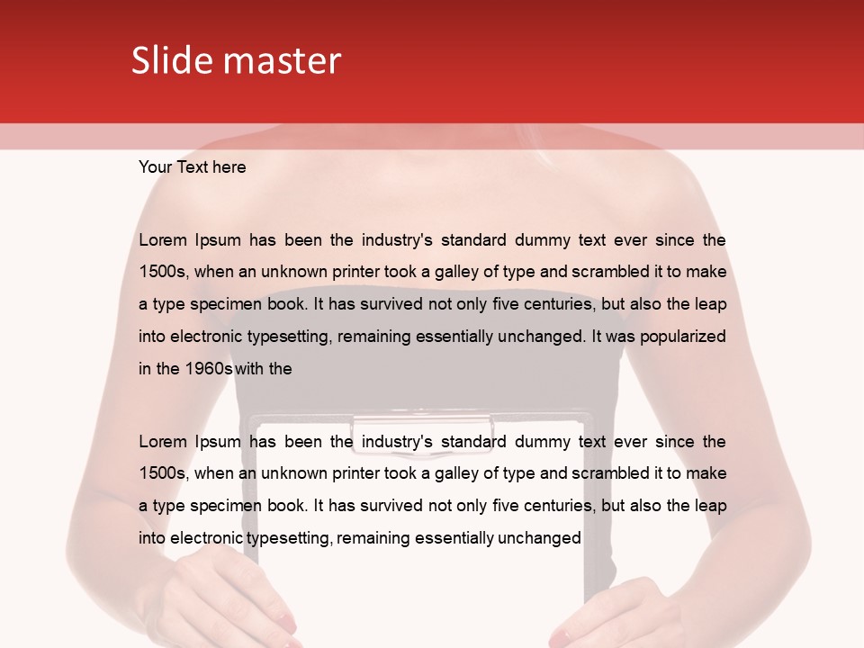 Studio Copy Space Cheerful PowerPoint Template