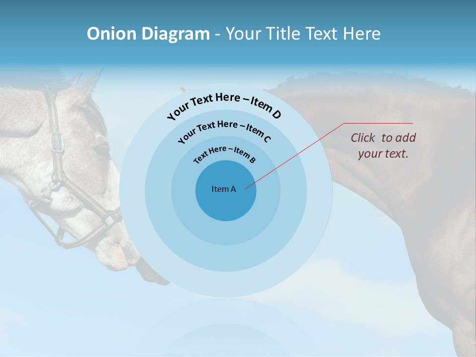 Friendship Blue Power PowerPoint Template