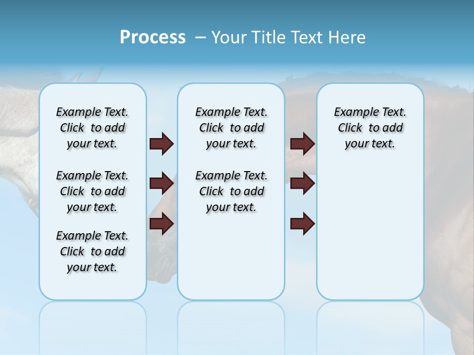 Friendship Blue Power PowerPoint Template