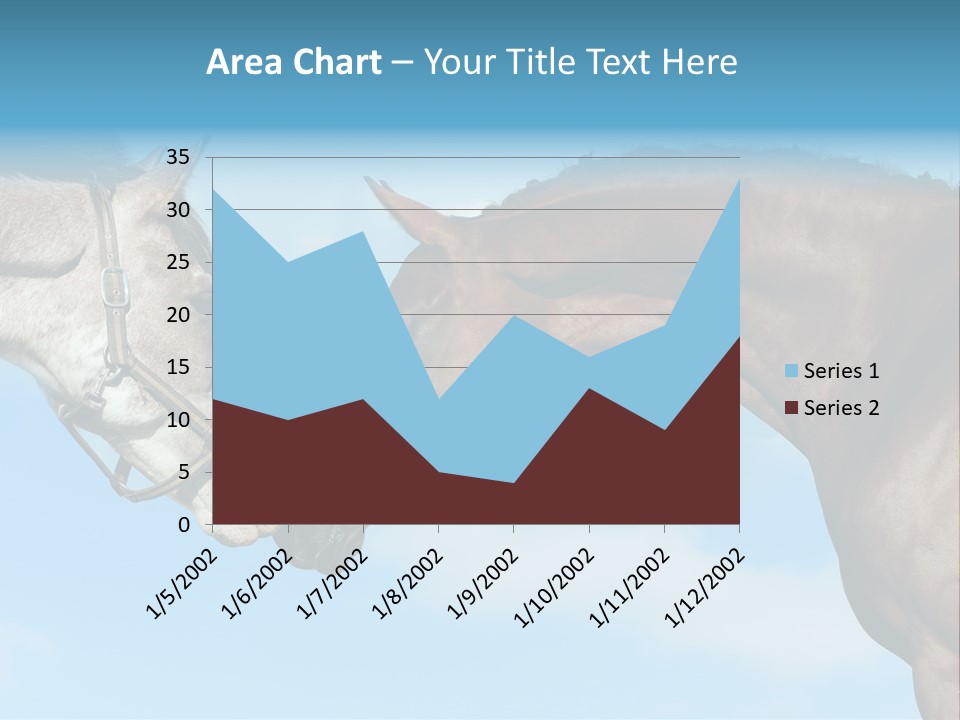 Friendship Blue Power PowerPoint Template