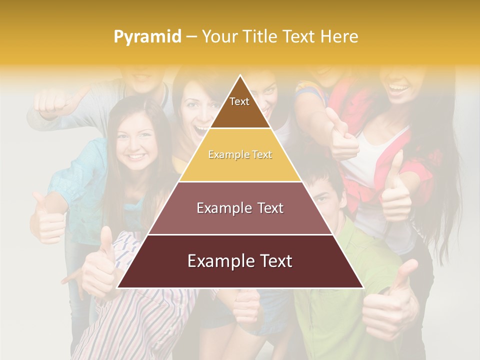 Portrait Person Friends PowerPoint Template