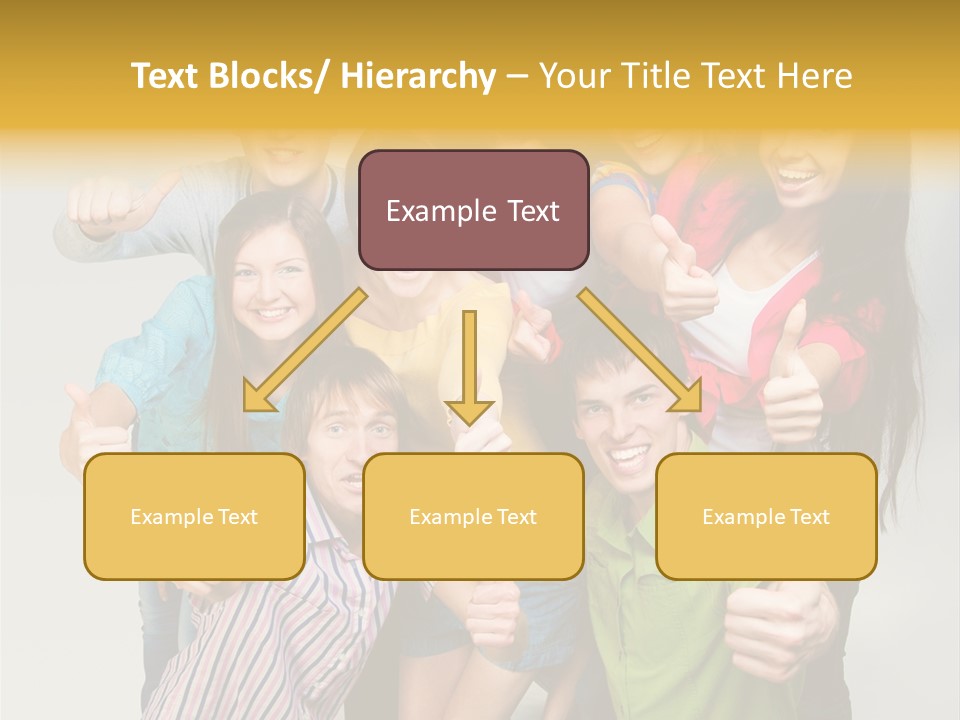 Portrait Person Friends PowerPoint Template