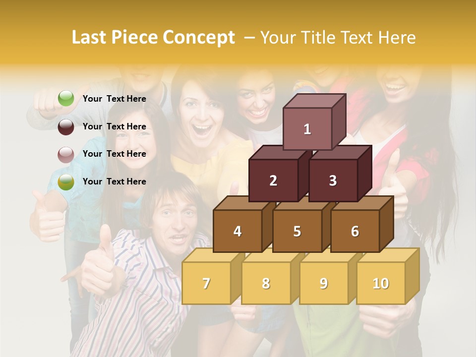 Portrait Person Friends PowerPoint Template