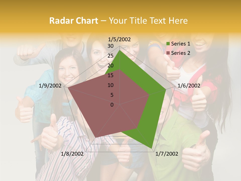 Portrait Person Friends PowerPoint Template
