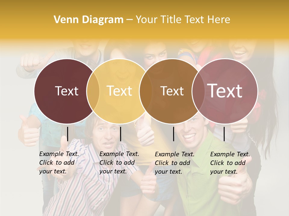 Portrait Person Friends PowerPoint Template