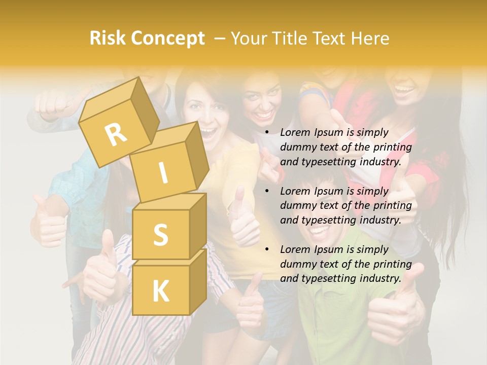 Portrait Person Friends PowerPoint Template