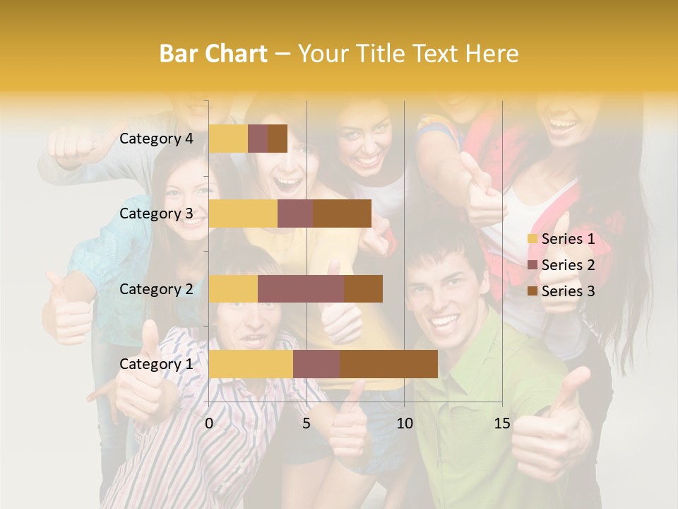 Portrait Person Friends PowerPoint Template