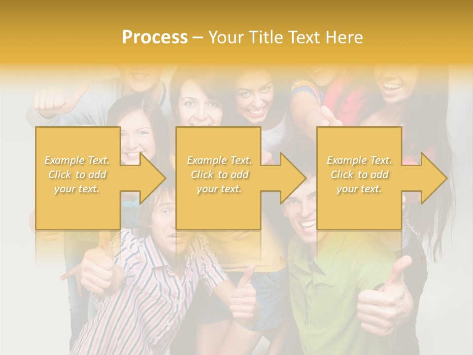 Portrait Person Friends PowerPoint Template