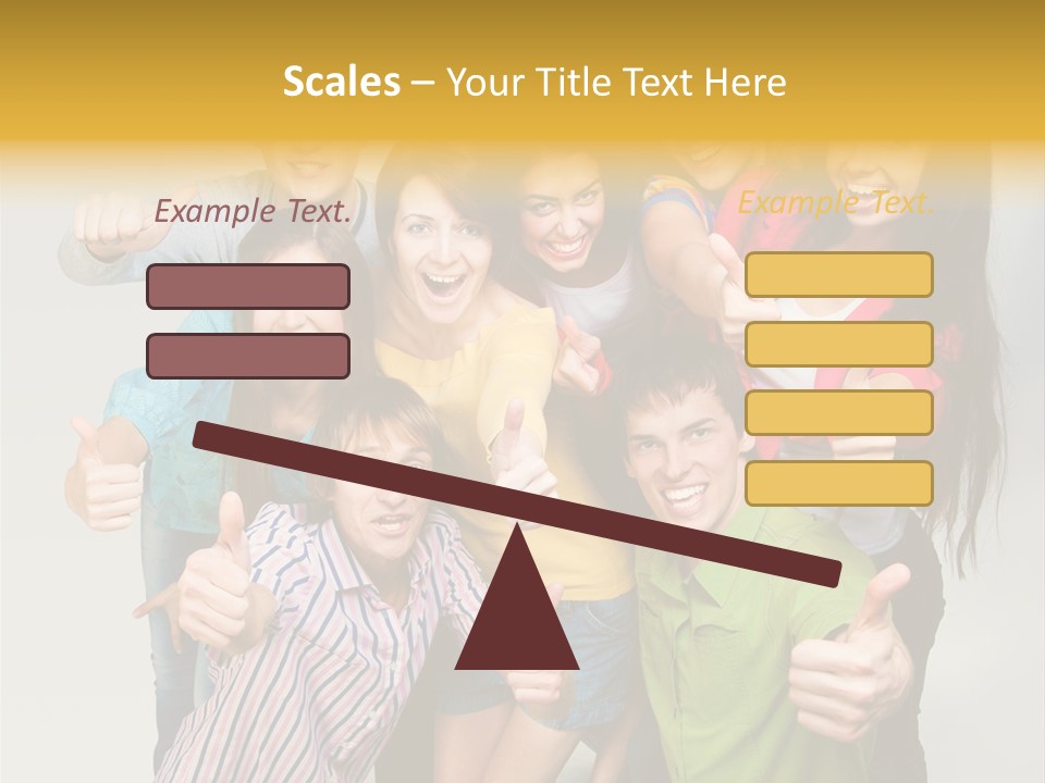 Portrait Person Friends PowerPoint Template