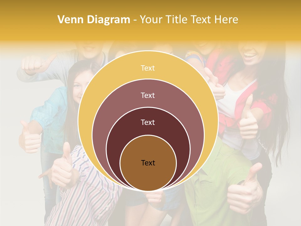 Portrait Person Friends PowerPoint Template
