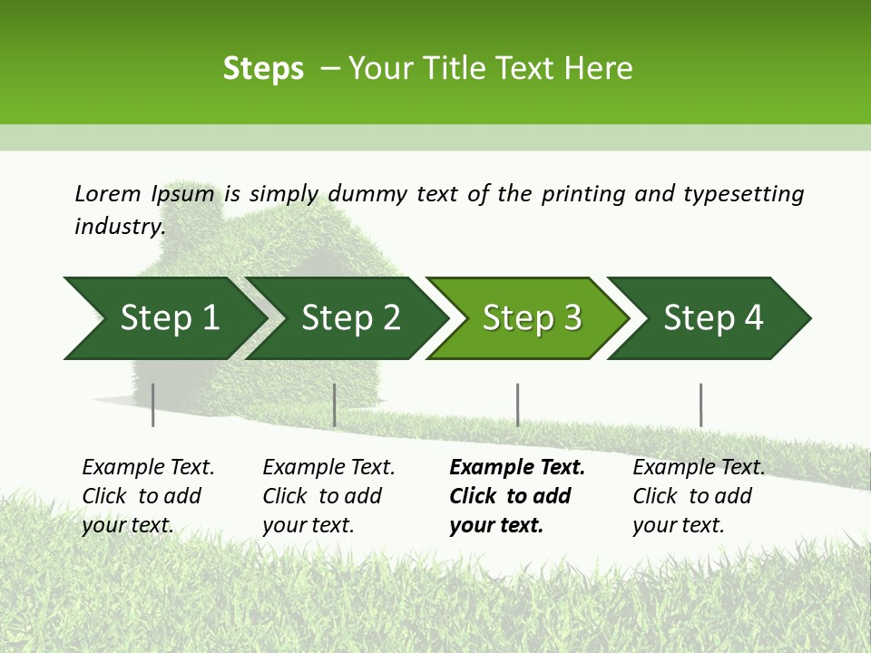 Natural Ecological Element PowerPoint Template