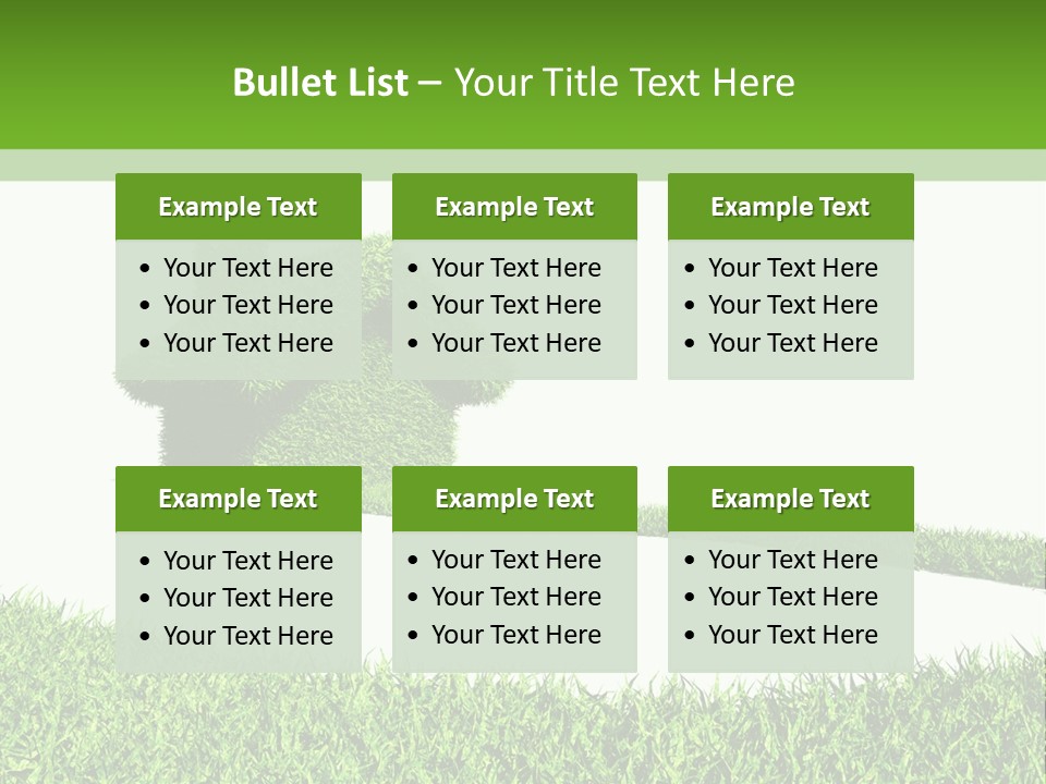 Natural Ecological Element PowerPoint Template