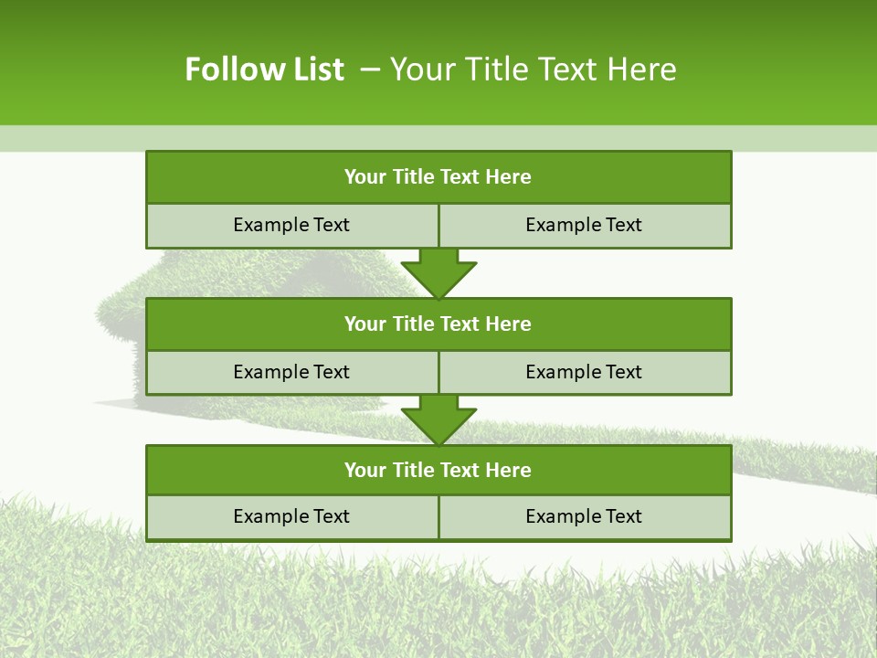 Natural Ecological Element PowerPoint Template
