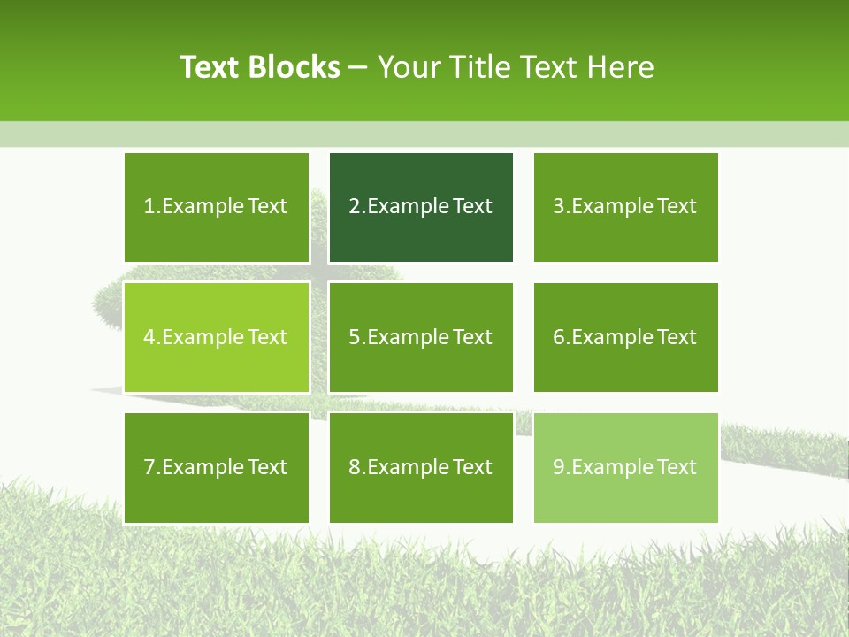 Natural Ecological Element PowerPoint Template
