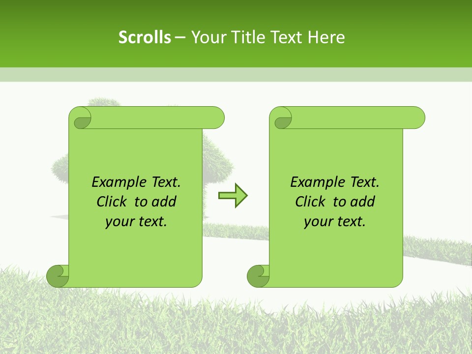 Natural Ecological Element PowerPoint Template