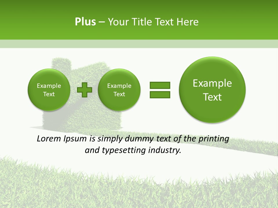 Natural Ecological Element PowerPoint Template