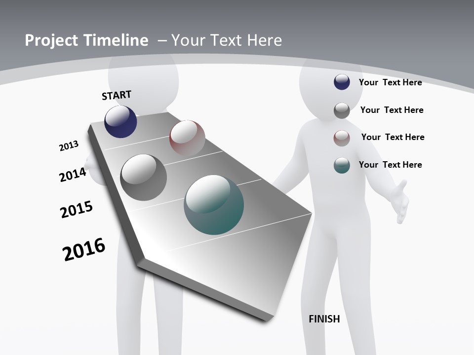 Sorrow Cartoon Sad PowerPoint Template