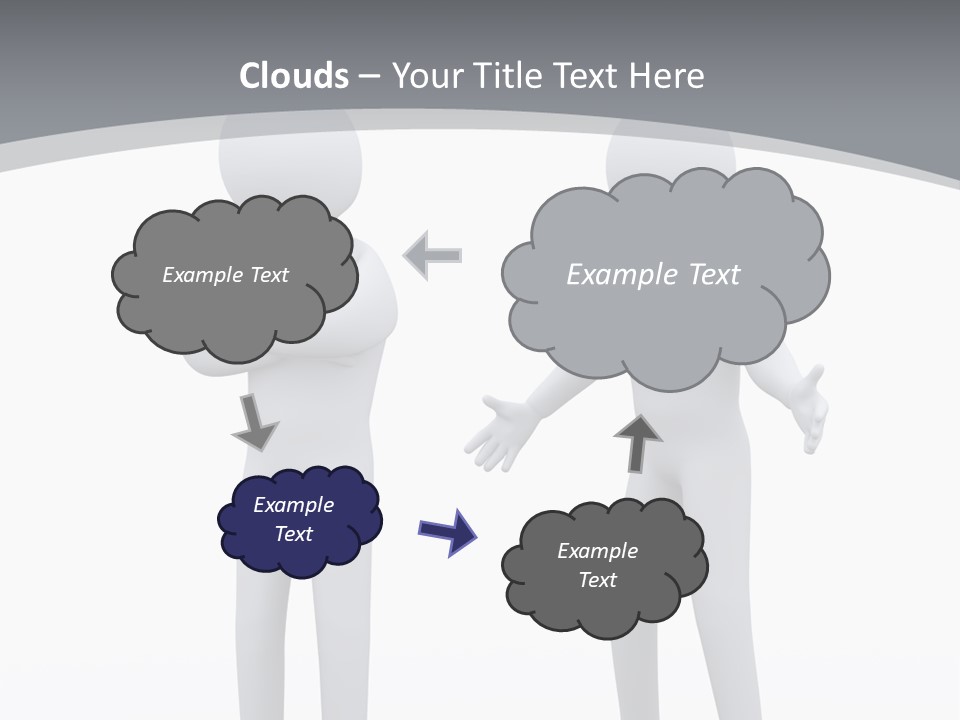 Sorrow Cartoon Sad PowerPoint Template