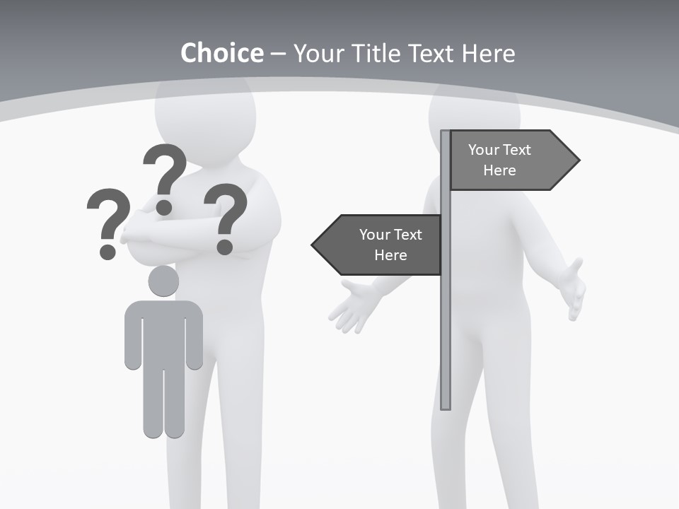 Sorrow Cartoon Sad PowerPoint Template