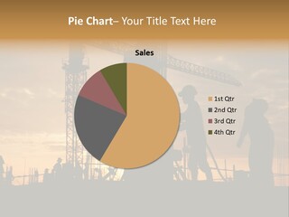 Housing Sunset Labor PowerPoint Template