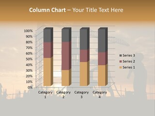 Housing Sunset Labor PowerPoint Template