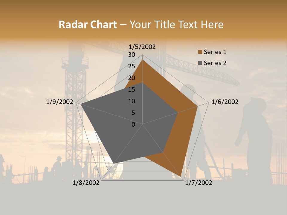 Housing Sunset Labor PowerPoint Template